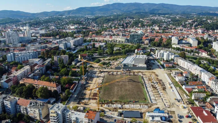 Spektakularne fotografije iz zraka prikazuju kako raste nova Kranjčevićeva