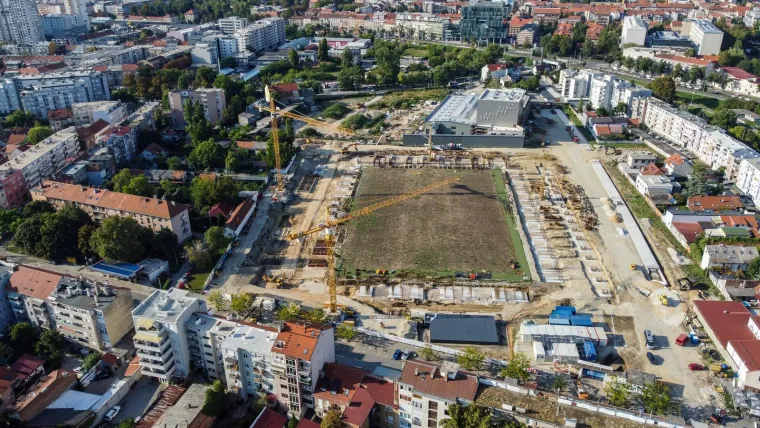 Spektakularne fotografije iz zraka prikazuju kako raste nova Kranjčevićeva