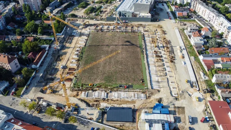 Spektakularne fotografije iz zraka prikazuju kako raste nova Kranjčevićeva