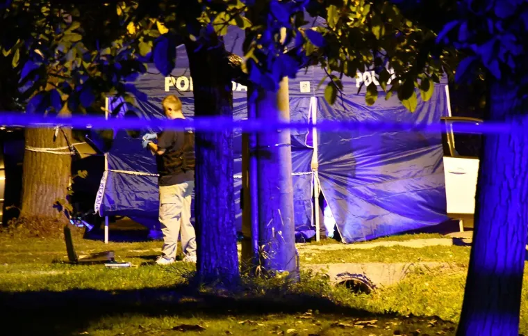 Ovo je mjesto zločina: Opsadno stanje na mjestu gdje je ubijen muškarac (61)