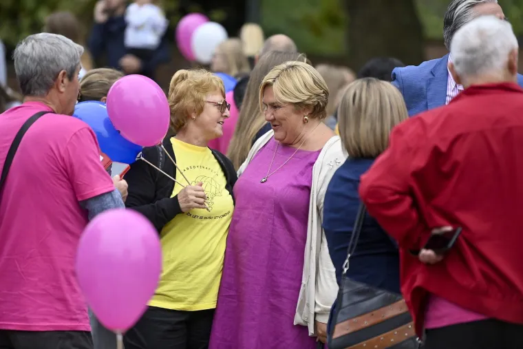 Hod za život održan u Varaždinu: Među okupljenima Željka Markić i njezin suprug