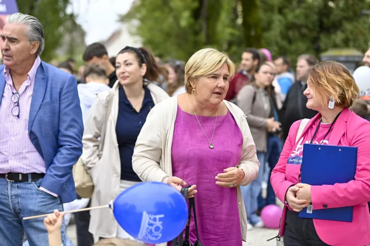 Hod za život održan u Varaždinu: Među okupljenima Željka Markić i njezin suprug