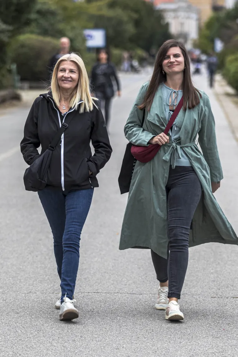 Zamamne dame u sportskom izdanju nisu skidale osmijeh s lica: Zapele za oko prolaznicima