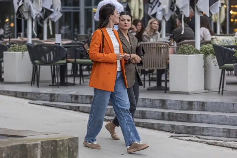 Zamamne dame u sportskom izdanju nisu skidale osmijeh s lica: Zapele za oko prolaznicima