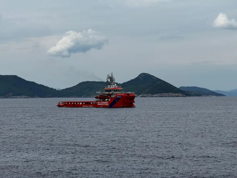 Dubrovčani iz hotela promatrali pomorsku nesreću s požarom i nestalim putnicima