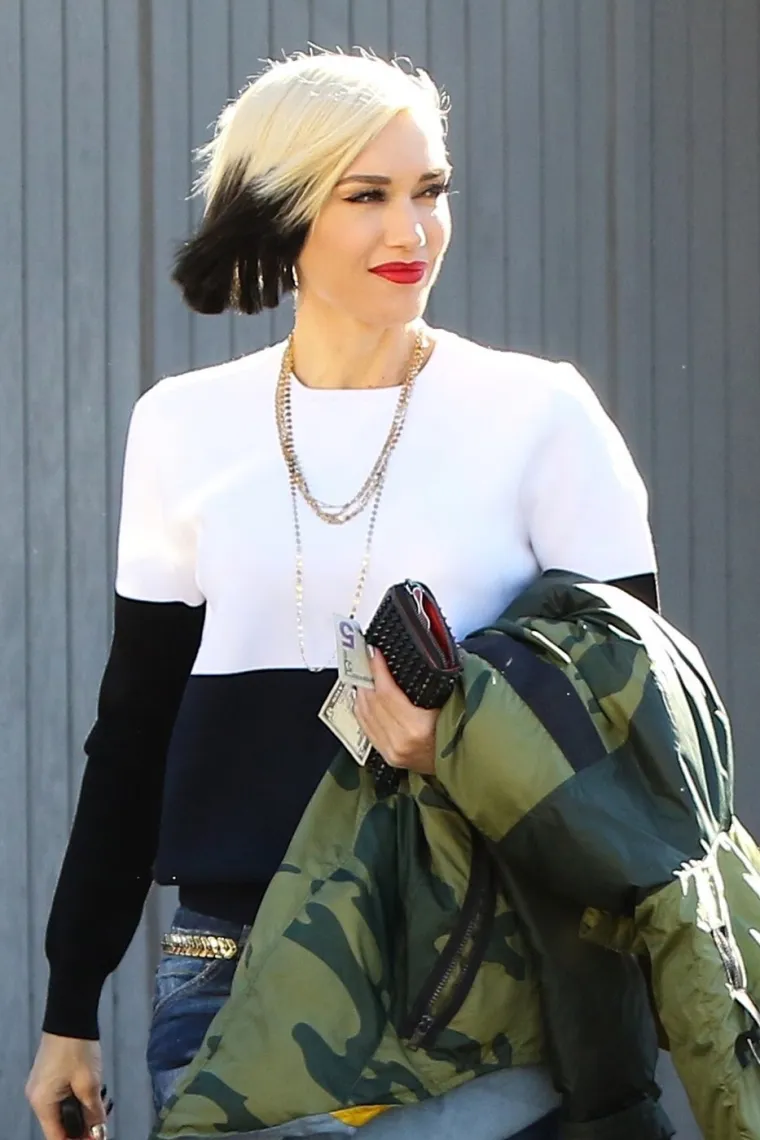 Sva izdanja Gwen Stefani: Nebesko plavi bob, bujni repovi, kovrče, platinasto plava...