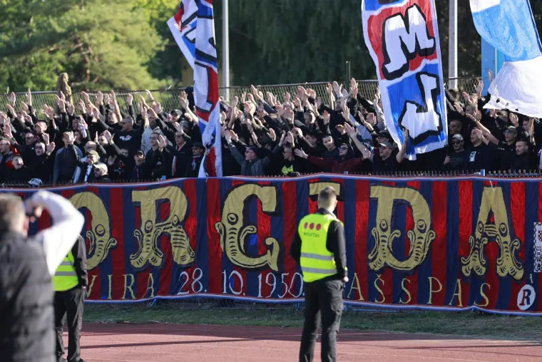 Kakvi prizori na utakmici Hajduka u Slavoniji, ovakav potez se ne viđa često