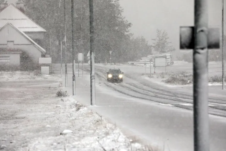 Prvi snijeg zabijelo Platak: Te&scaron;ko je vjerovati da su ovo jesenski prizori
