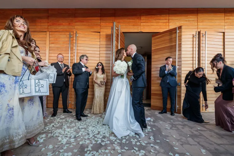 Nogometaš i modna dizajnerica zavjetovali se na vječnu ljubav: Evo tko je sve došao na vjenčanje