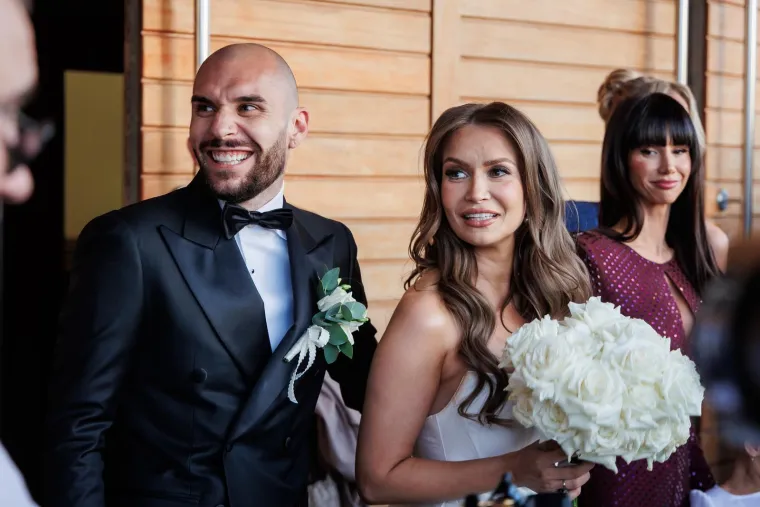 Nogometa&scaron; i modna dizajnerica zavjetovali se na vječnu ljubav: Evo tko je sve do&scaron;ao na vjenčanje