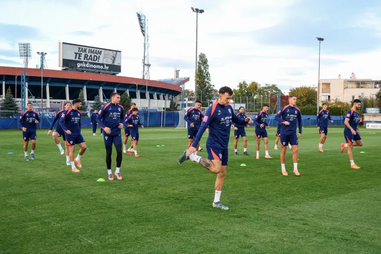 Na Maksimiru vlada sjajna atmosfera: Pogledajte tko se vratio među Dalićeve odabranike!