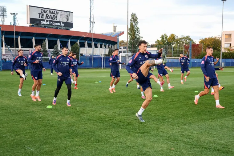 Na Maksimiru vlada sjajna atmosfera: Pogledajte tko se vratio među Dalićeve odabranike!