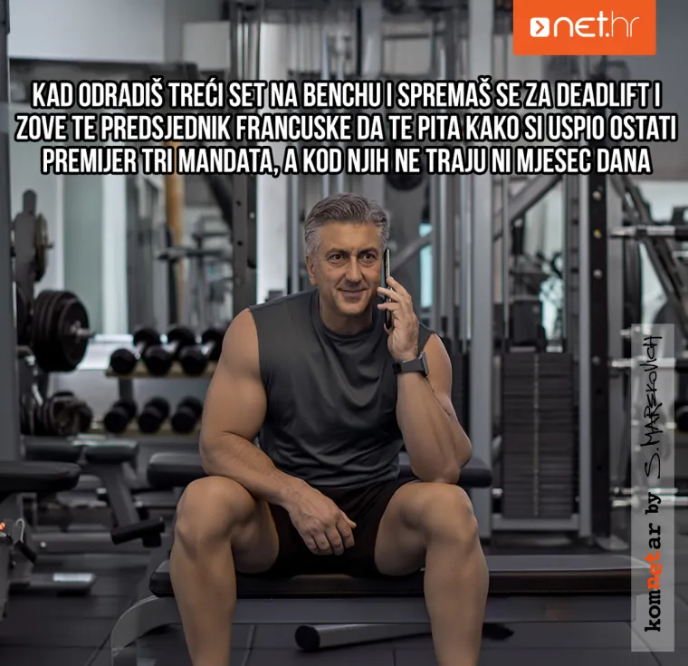 Toma&scaron;ević se 'napu&scaron;io', Bero&scaron; opet na poslu, a Plenković vježba u teretani: Ovo su komnetari iz listopada