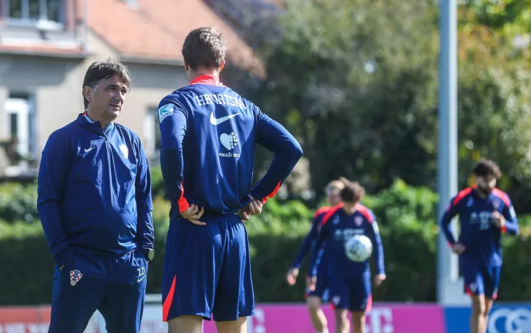 Tajni razgovori na Maksimiru! S kim Zlatko Dalić priča pred ključnu utakmicu u Češkoj?