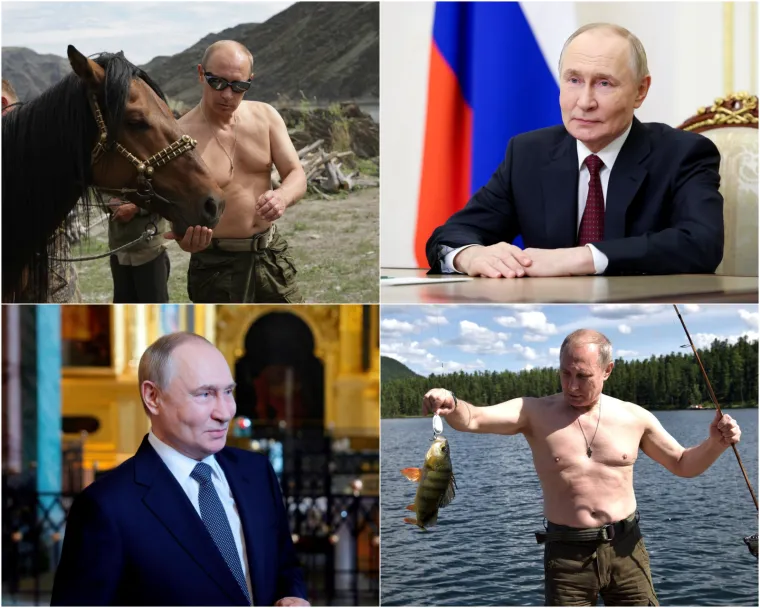 Od frajera na konju do utegnutog diktatora: Pogledajte sva lica ruskog vođe