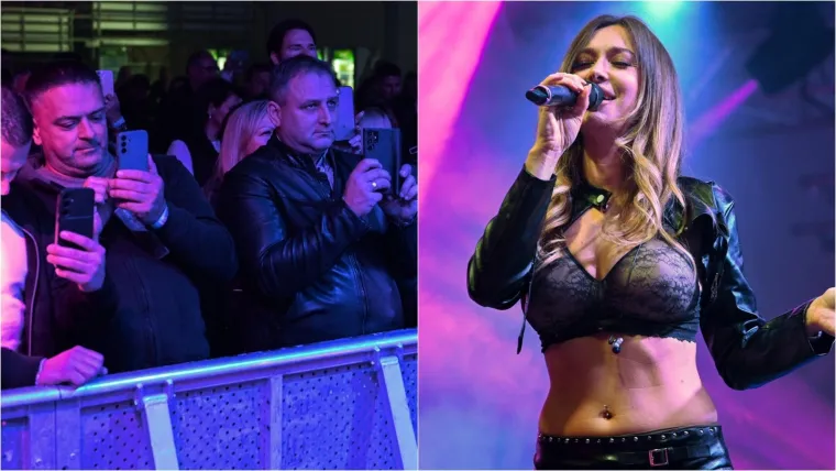 Jači spol nije skidao oči s Lille u kožnjaku, a nije bila sama: Evo tko je još bio ondje