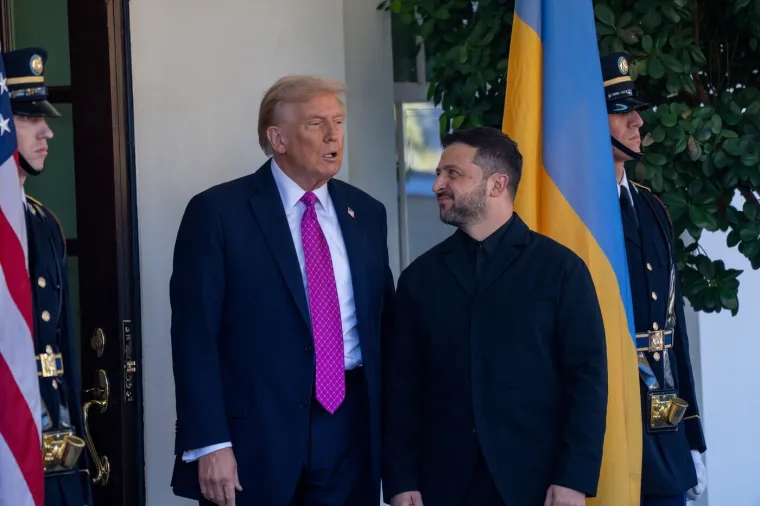 Osmijesi i srdačan doček: Pogledajte što je Zelenski obukao za sastanak s Trumpom