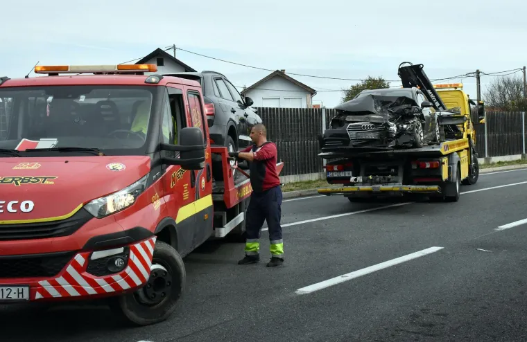 Kr&scaron; i lom na istoku Hrvatske: Sudar kod graničnog prijelaza, četvero ozlijeđenih