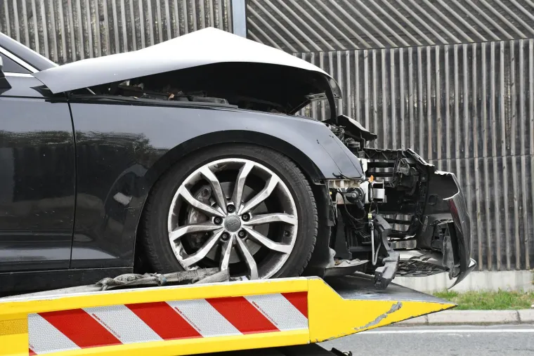 Kr&scaron; i lom na istoku Hrvatske: Sudar kod graničnog prijelaza, četvero ozlijeđenih