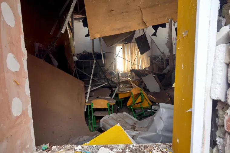 Prizori koji lede krv u žilama: Rusi ga sravnili, pogledajte kako izgleda uništeni ukrajinski vrtić