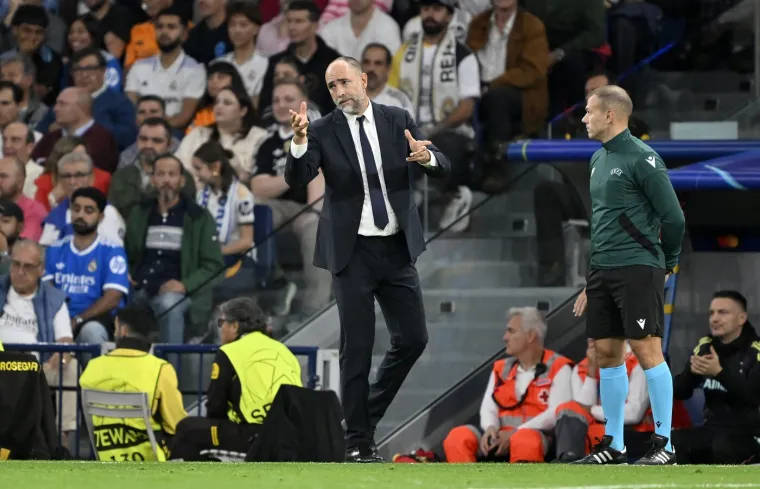 Sva lica Igora Tudora u Madridu: Pogledajte što je radio uz aut-liniju, opasno mu se trese stolica