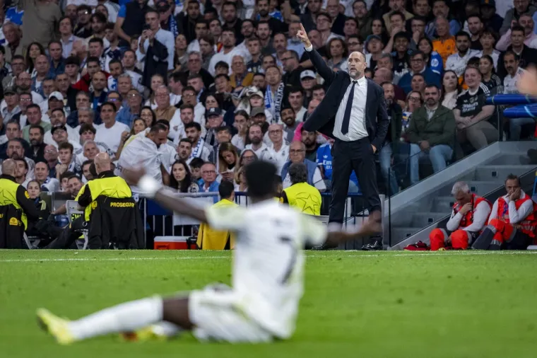 Sva lica Igora Tudora u Madridu: Pogledajte što je radio uz aut-liniju, opasno mu se trese stolica