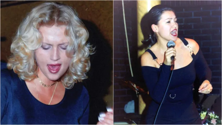 Zaboravljene fotografije Nine Badrić i Vanne stare 30 godina iz lokalne diskoteke