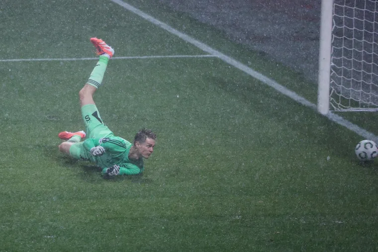 Pogledajte u kakvim uvjetima je morala igrati Rijeka: Česi su bili spremni