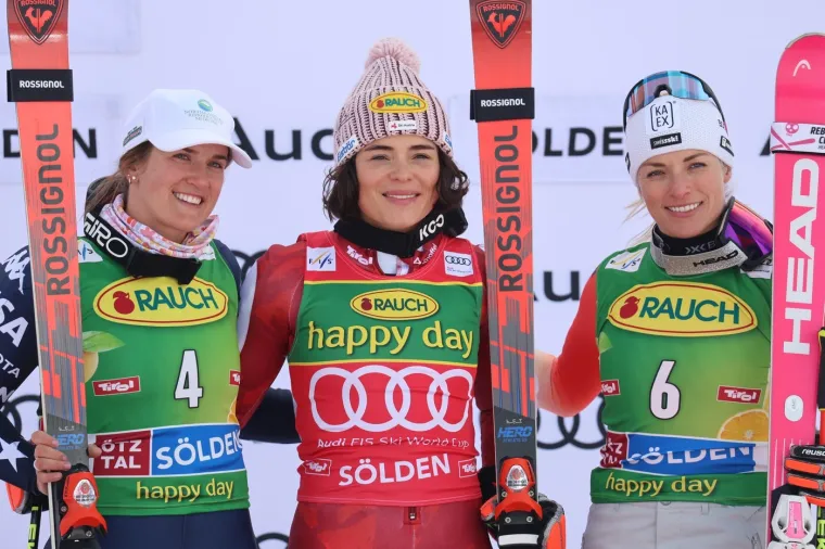 Zrinka Ljutić je vidno razočarana ušla u cilj, a fotografije s vrhova Soeldena oduzimaju dah