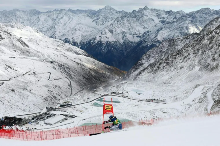 Zrinka Ljutić je vidno razočarana ušla u cilj, a fotografije s vrhova Soeldena oduzimaju dah