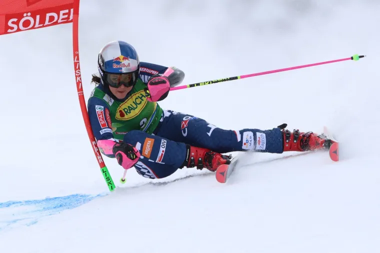 Zrinka Ljutić je vidno razočarana u&scaron;la u cilj, a fotografije s vrhova Soeldena oduzimaju dah