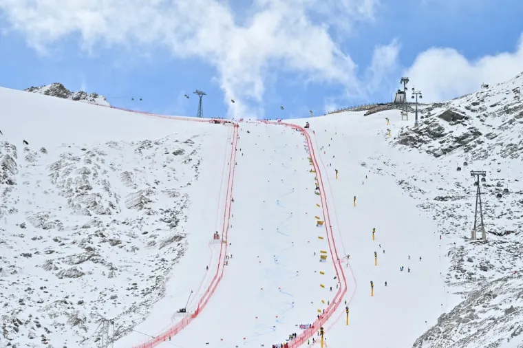 Zrinka Ljutić je vidno razočarana u&scaron;la u cilj, a fotografije s vrhova Soeldena oduzimaju dah