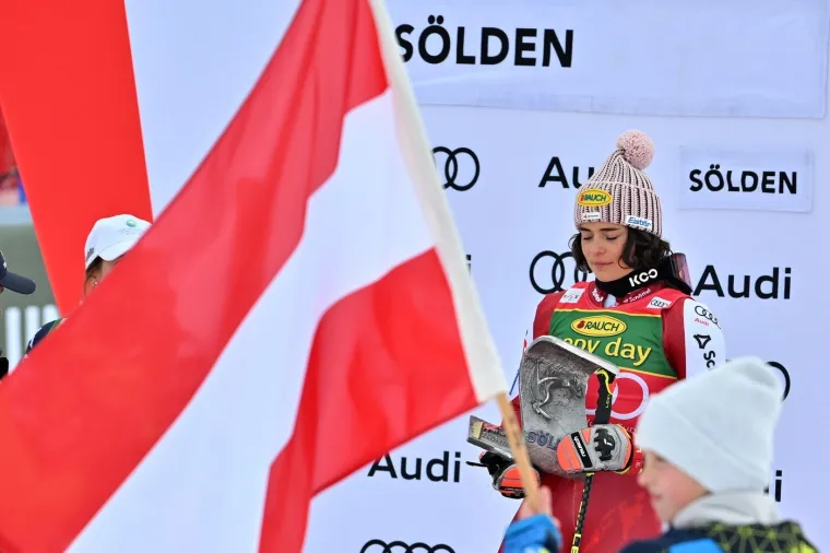 Zrinka Ljutić je vidno razočarana u&scaron;la u cilj, a fotografije s vrhova Soeldena oduzimaju dah