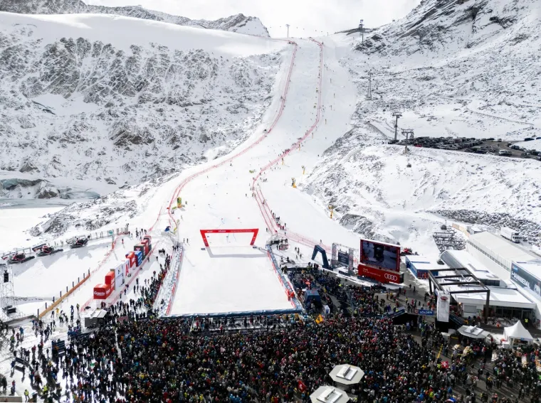 Zrinka Ljutić je vidno razočarana u&scaron;la u cilj, a fotografije s vrhova Soeldena oduzimaju dah