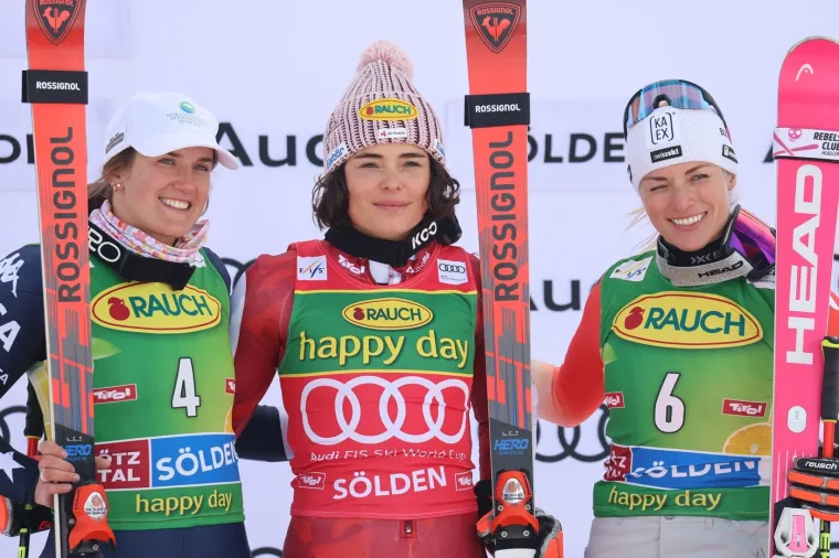 Zrinka Ljutić je vidno razočarana u&scaron;la u cilj, a fotografije s vrhova Soeldena oduzimaju dah