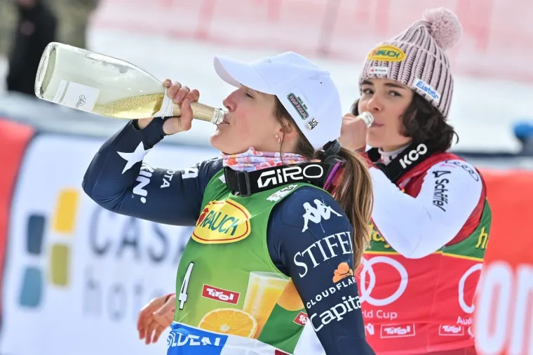 Zrinka Ljutić je vidno razočarana u&scaron;la u cilj, a fotografije s vrhova Soeldena oduzimaju dah