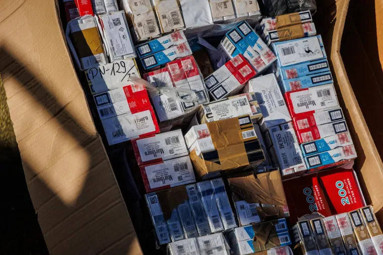 Kod Trogira uništeno 27 tona duhana i cigareta vrijednih 1,3 milijuna eura! 'Zbrinuli smo ih'