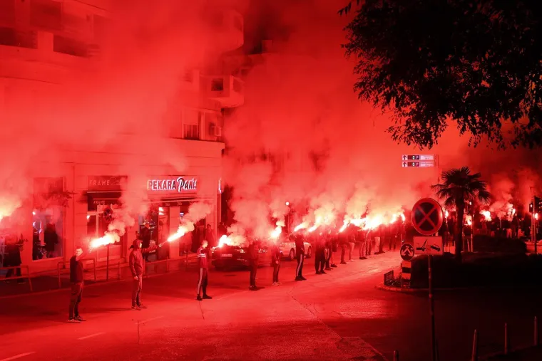 Fotografije obilaze regiju: Ovako je Torcida proslavila rođendan