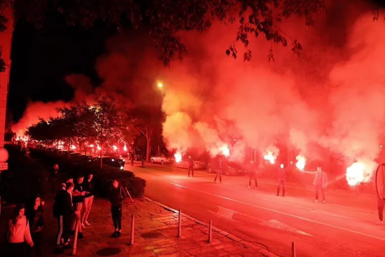 Fotografije obilaze regiju: Ovako je Torcida proslavila rođendan