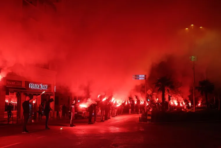Fotografije obilaze regiju: Ovako je Torcida proslavila rođendan