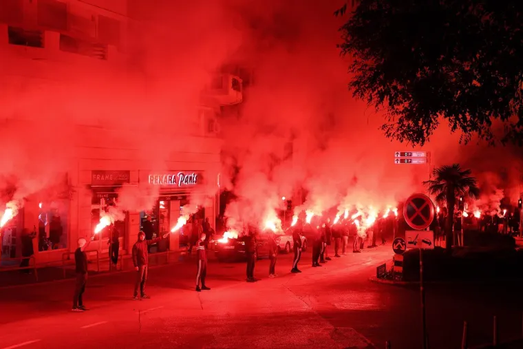 Fotografije obilaze regiju: Ovako je Torcida proslavila rođendan