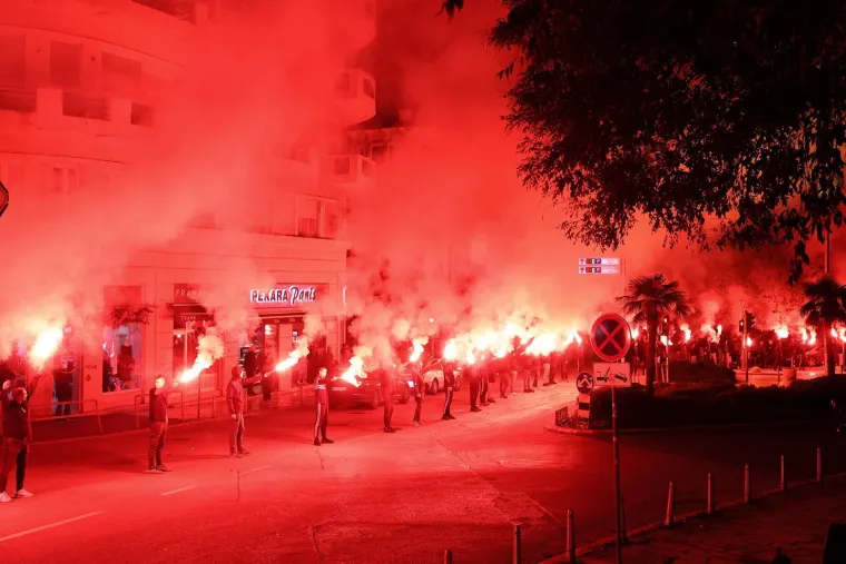 Fotografije obilaze regiju: Ovako je Torcida proslavila rođendan
