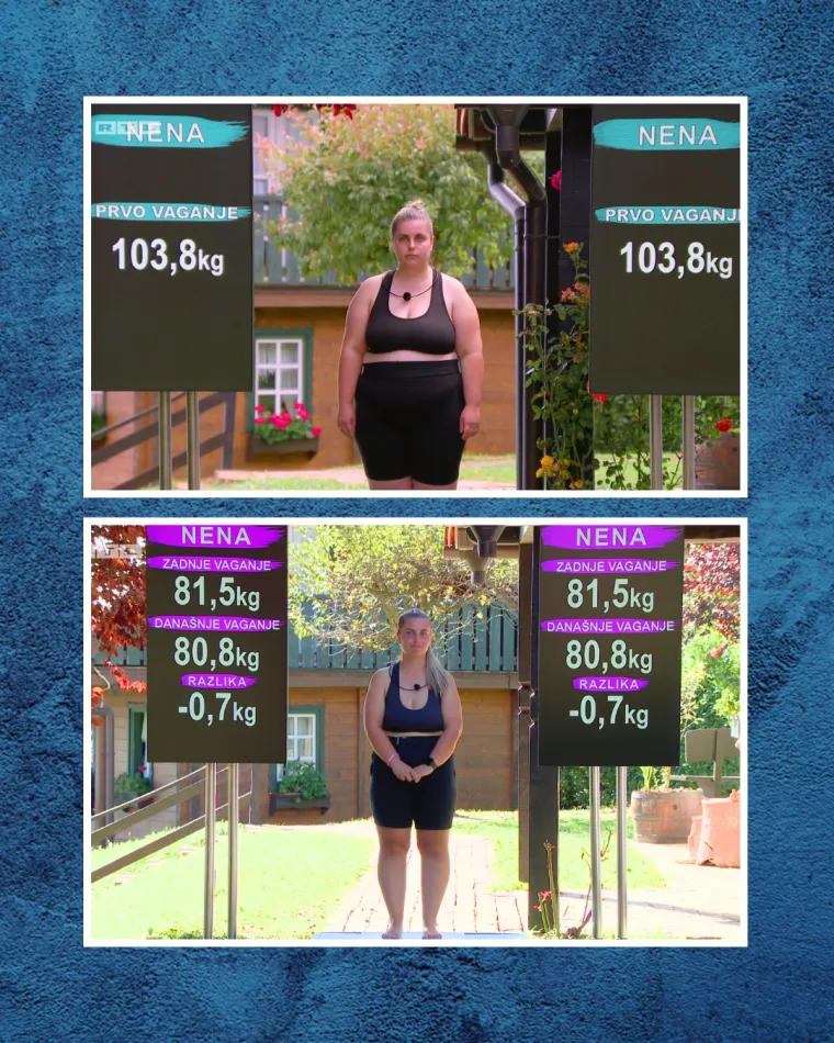 Pogledajte kako su finalisti izgledali na prvom, a kako na posljednjem vaganju