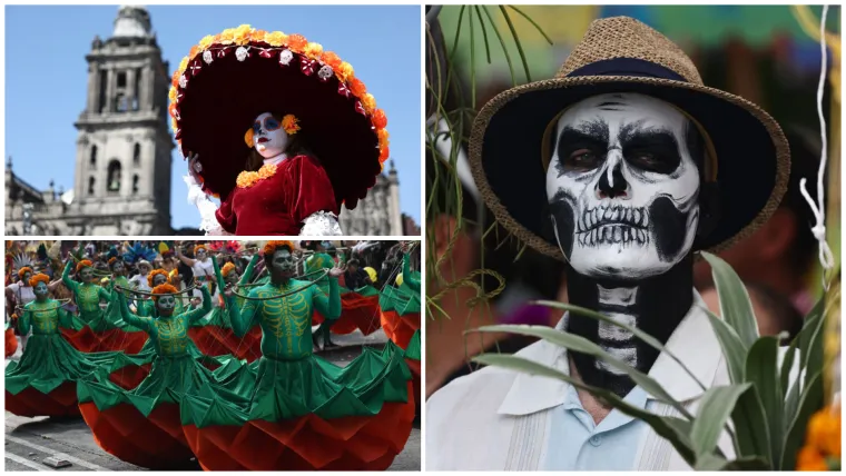 Šarena povorka: Zombiji, kosturi i vještice prošetali po ulicama prije nego što su otišli na groblje