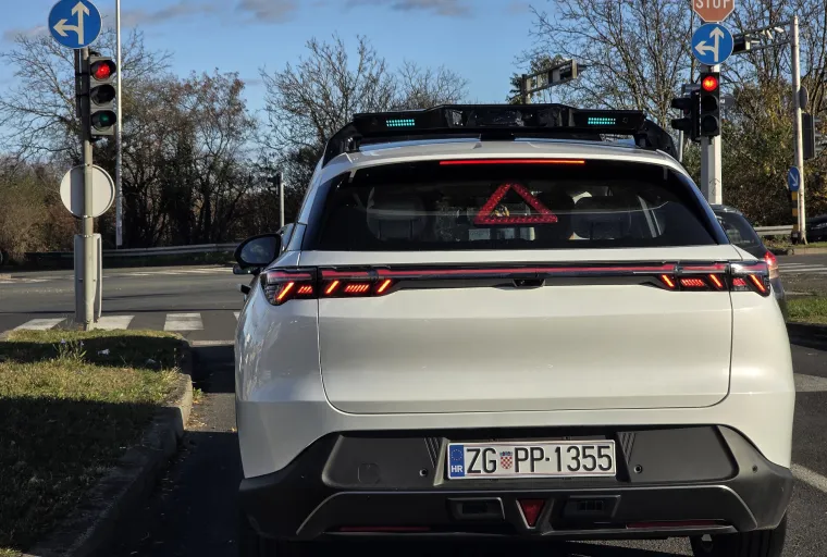 Robotaksiji uskoro postaju stvarnost? Novim Zagrebom vozi auto - bez vozača
