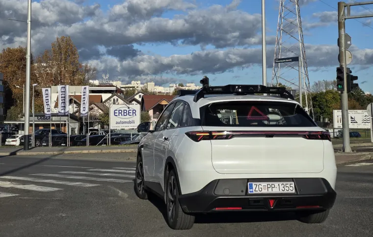 Robotaksiji uskoro postaju stvarnost? Novim Zagrebom vozi auto - bez vozača