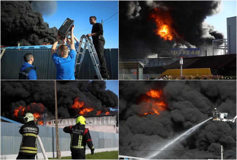 Apokaliptični prizori požara u Svetoj Nedelji: 'Oblak dima izgleda zlosutno!'