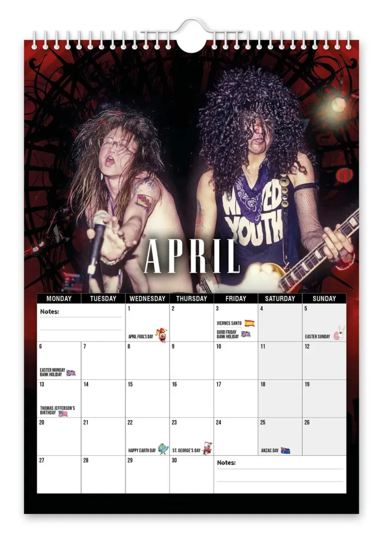 Kalendar za 2026. koji morate vidjeti! Najpoznatiji diktator na svijetu postao član benda Guns N' Roses