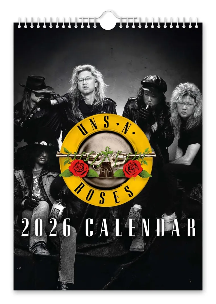 Kalendar za 2026. koji morate vidjeti! Najpoznatiji diktator na svijetu postao član benda Guns N' Roses