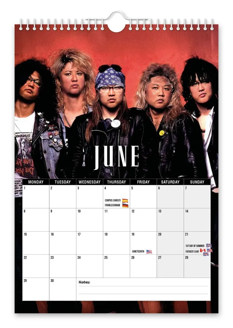 Kalendar za 2026. koji morate vidjeti! Najpoznatiji diktator na svijetu postao član benda Guns N' Roses